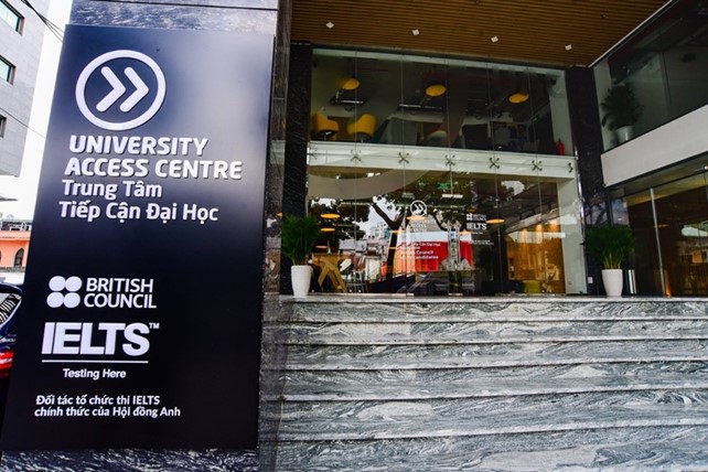 INTO University Access Centre in Ho Chi Minh City, Vietnam.